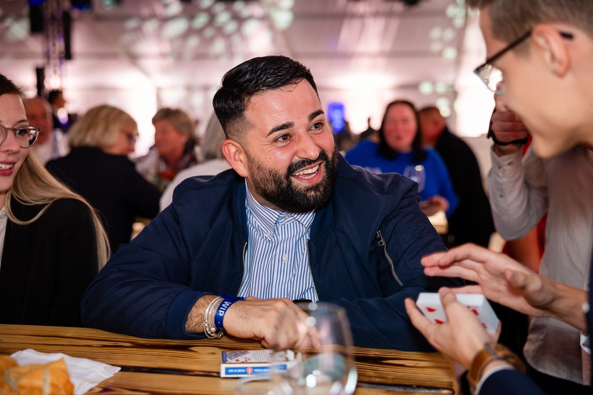 Zauberer bei Event