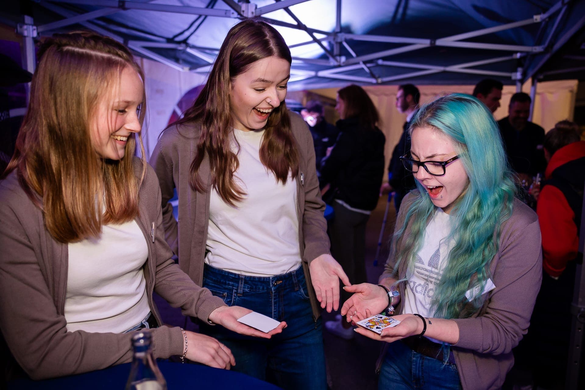 Zauberer bei Event